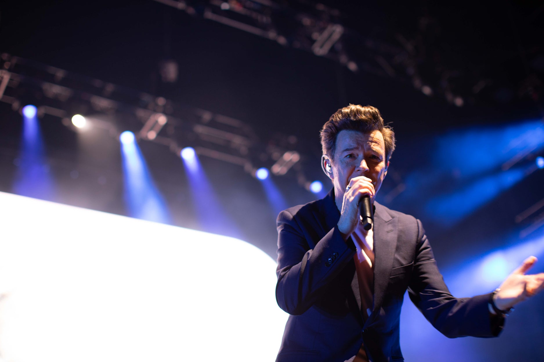 We went to see Rick Astley…