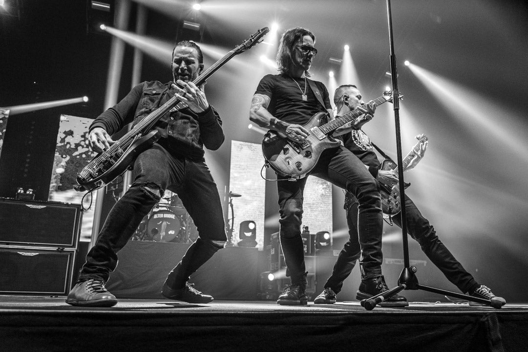 Alter Bridge On Tour in Europe