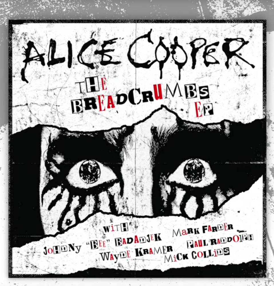 Paul Randolph in the studio with Alice Cooper...