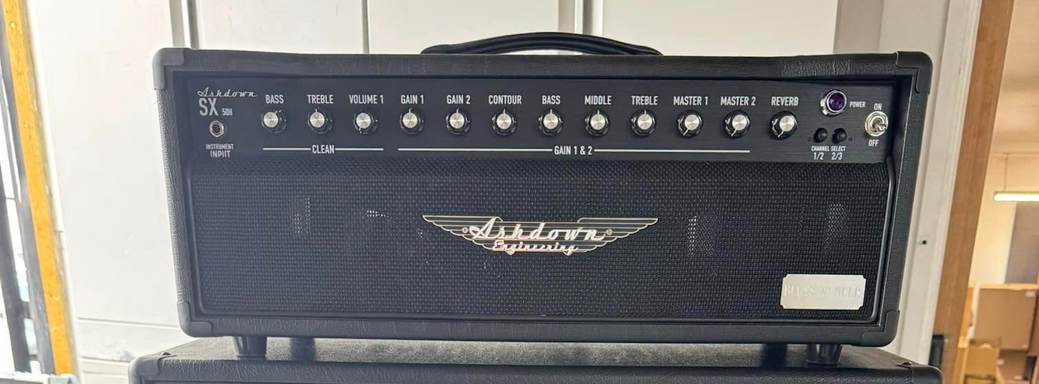 LEE HARRIS - CUSTOM GUITAR AMP – Ashdown Engineering
