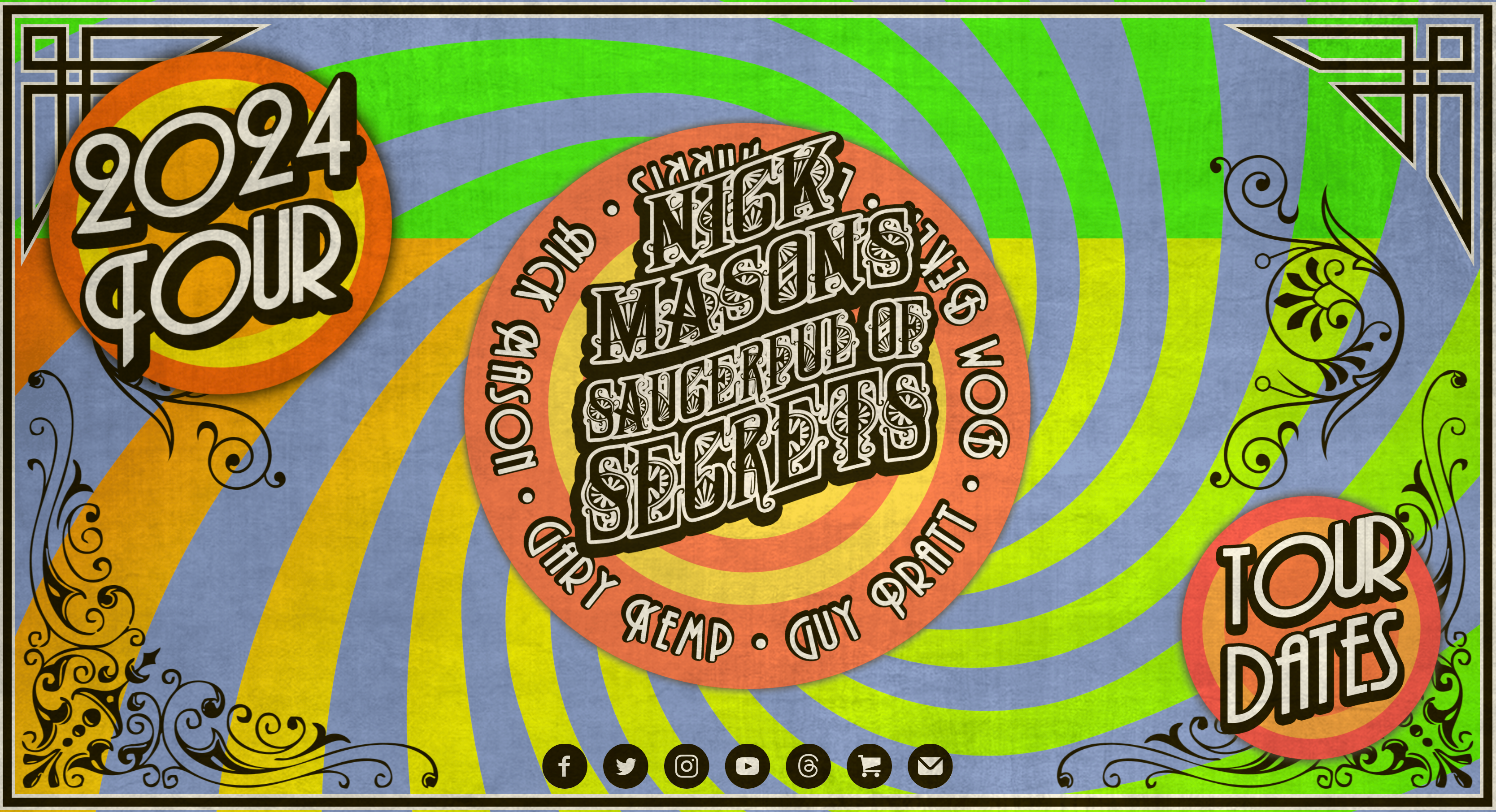 NICK MASON'S SAUCERFUL OF SECRETS TOUR