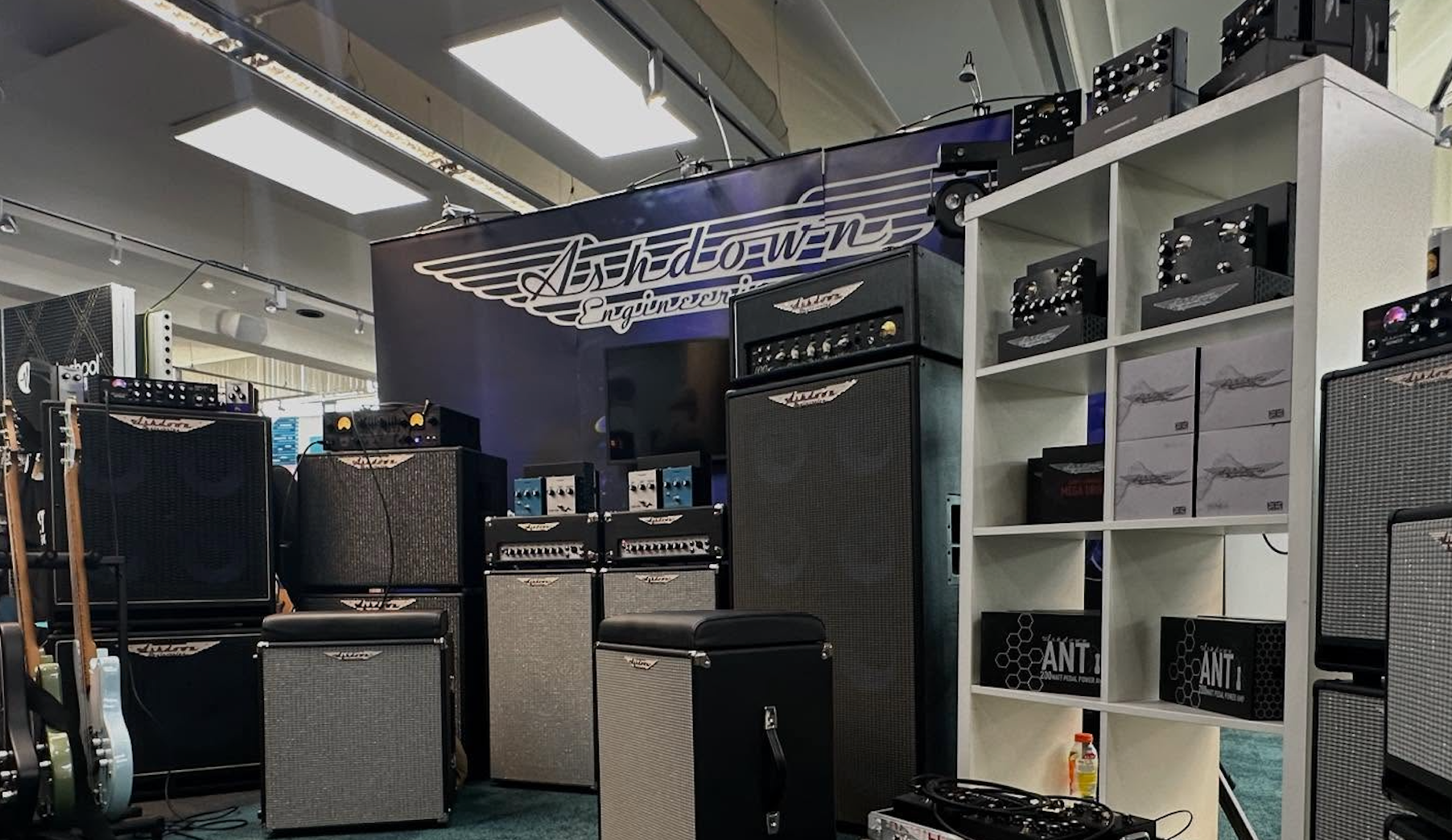 Ashdown at the Guitar Show UK in Birmingham