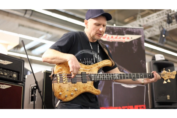 Wojtek Pilichowski and the PiBass-240 Live from Frankfurt 2013