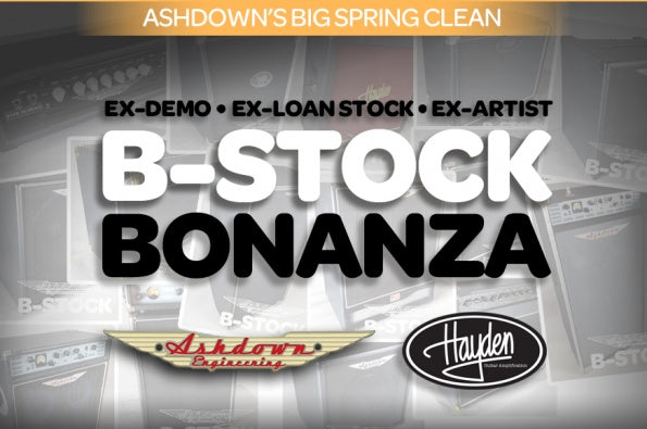 Ashdown’s Big B-Stock Sale is now on!