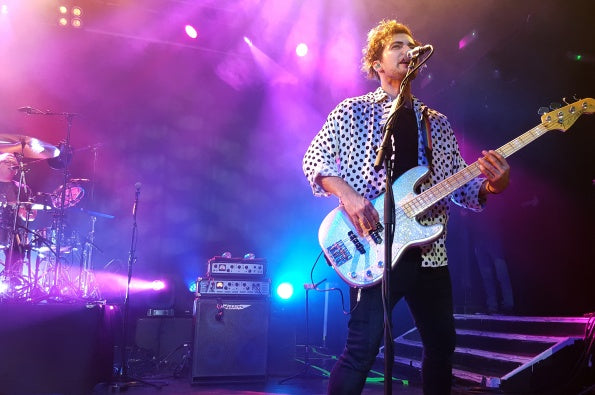 Ashdown On Stage with Walk The Moon at KOKO