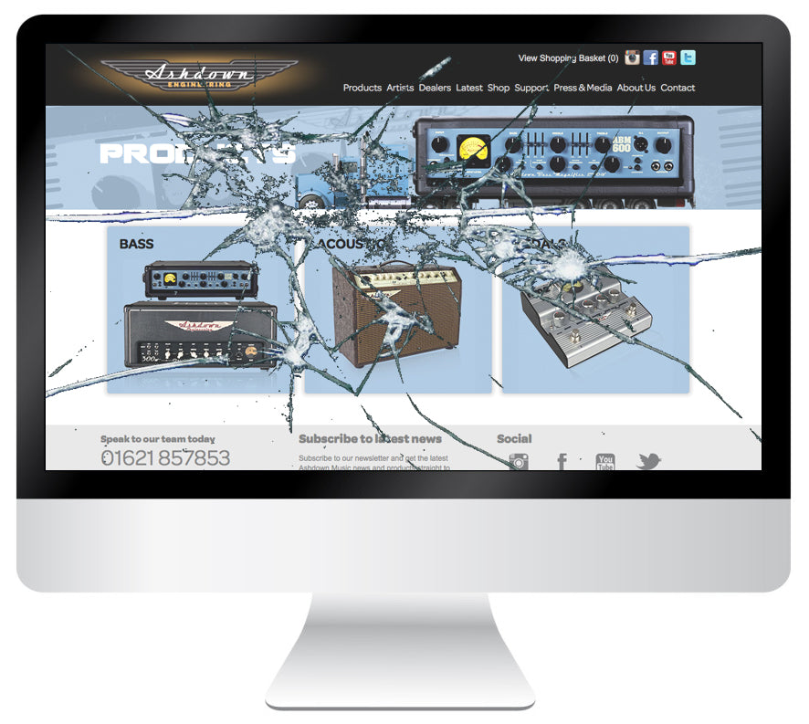 Something went wrong with our website, but we’re back!