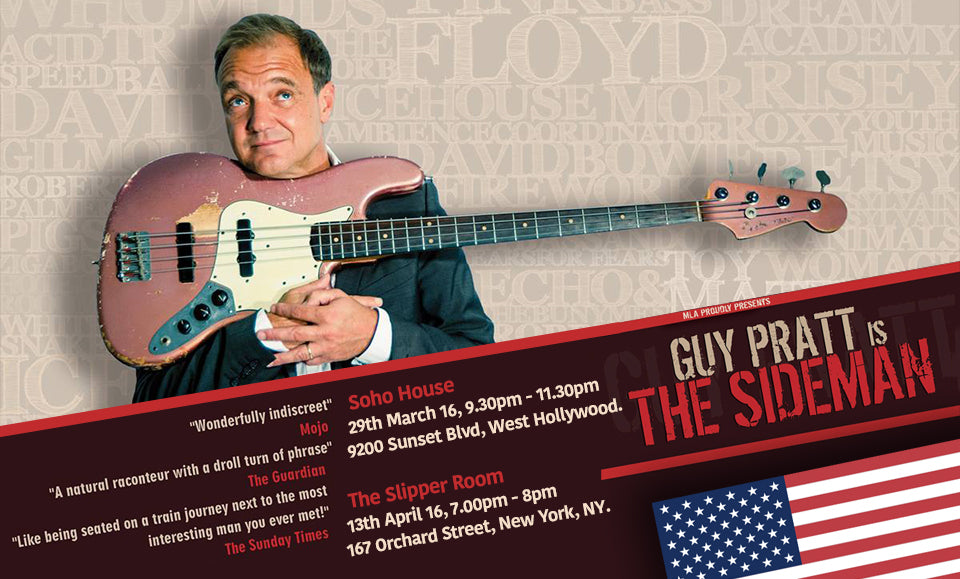 Guy Pratt Takes ‘The Sideman’ to the States