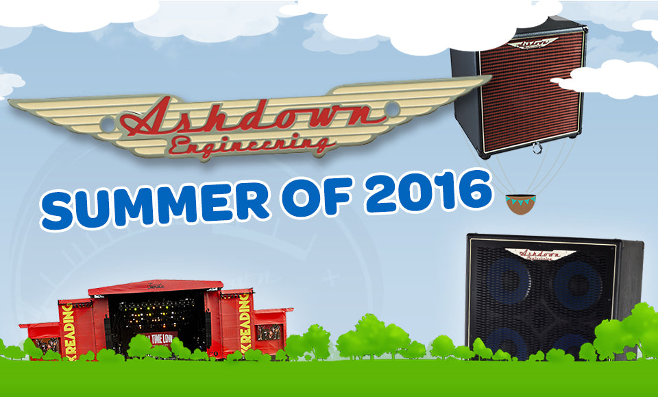 Ashdown at The 2016 UK Summer Festivals