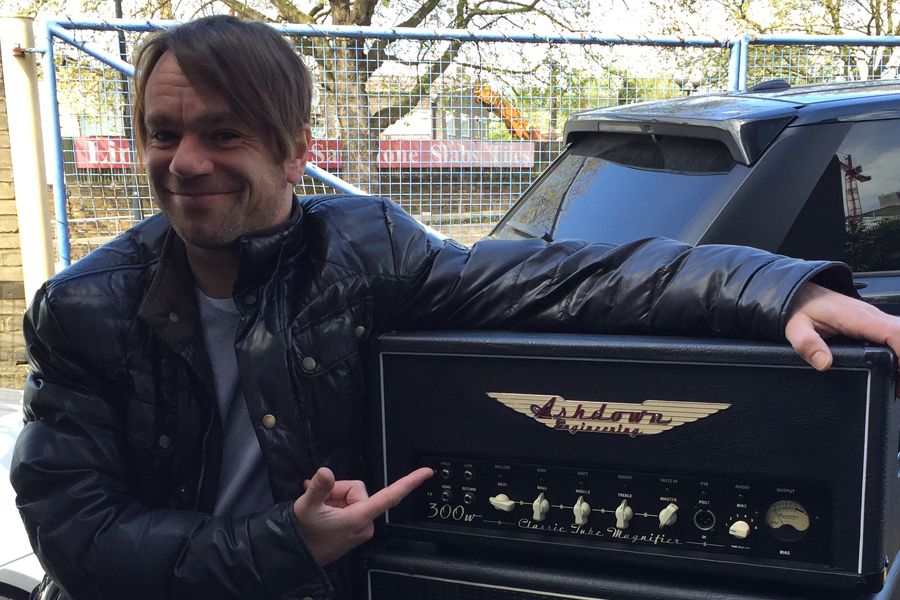 Damon Minchella on tour