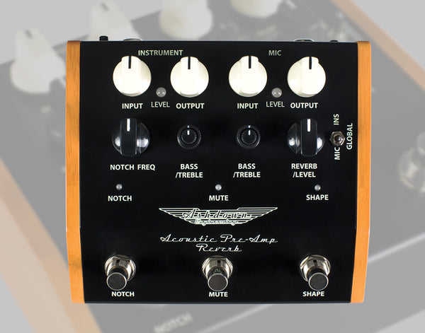 New for Summer NAMM: Acoustic Pre-Amp Reverb Pedal