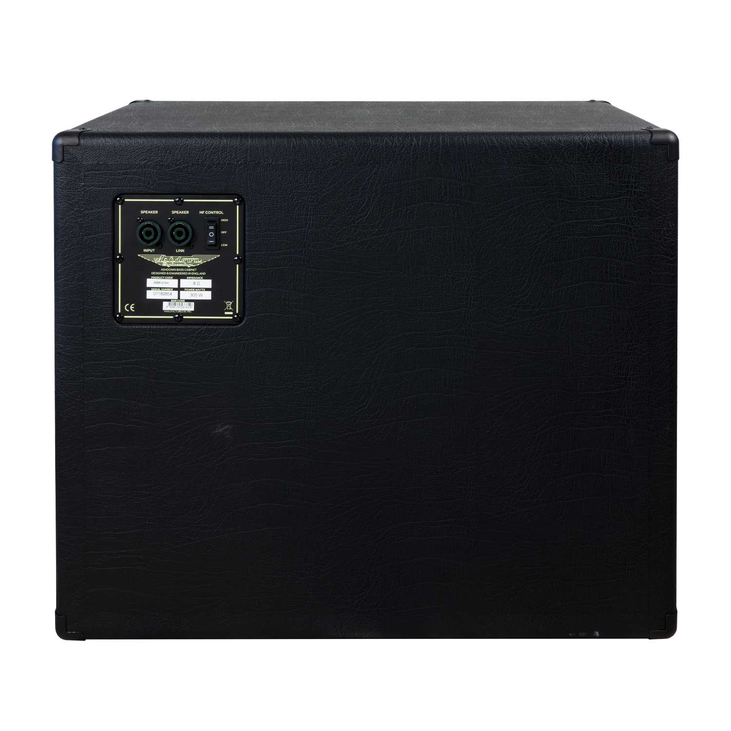 Ashdown ABM 210h evo iv compact cabinet back