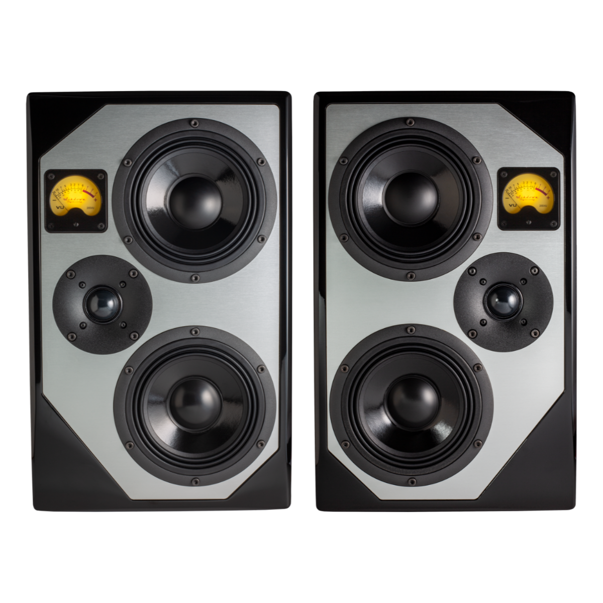 Ashdown nfp 2 pro studio monitor pair front black