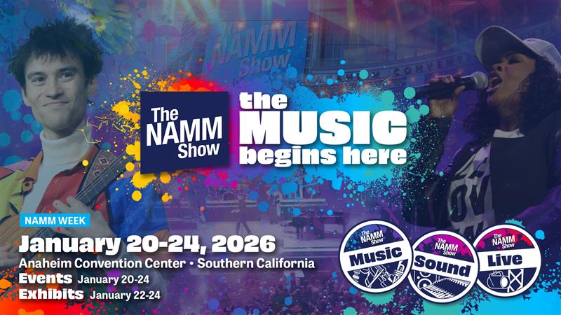 See You at NAMM 2026!