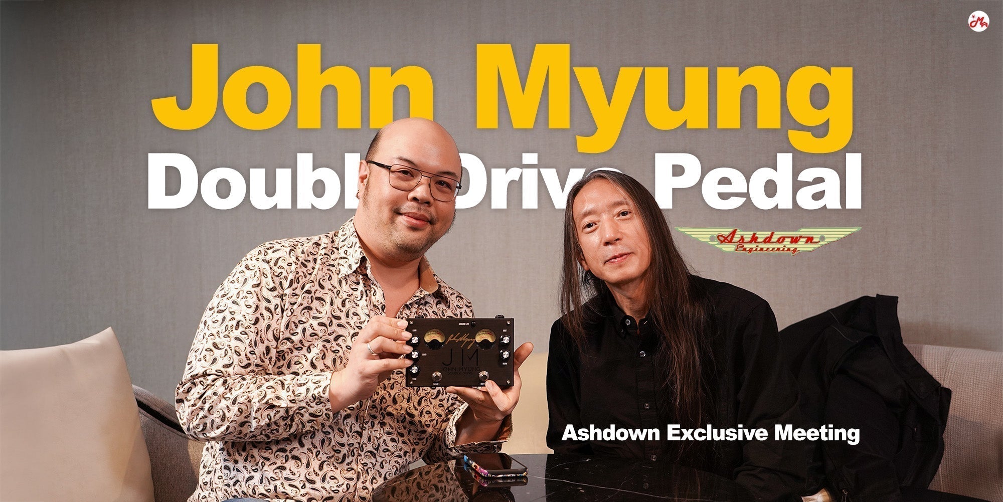 Music Arms Hosts Exclusive Event with John Myung Featuring Ashdown