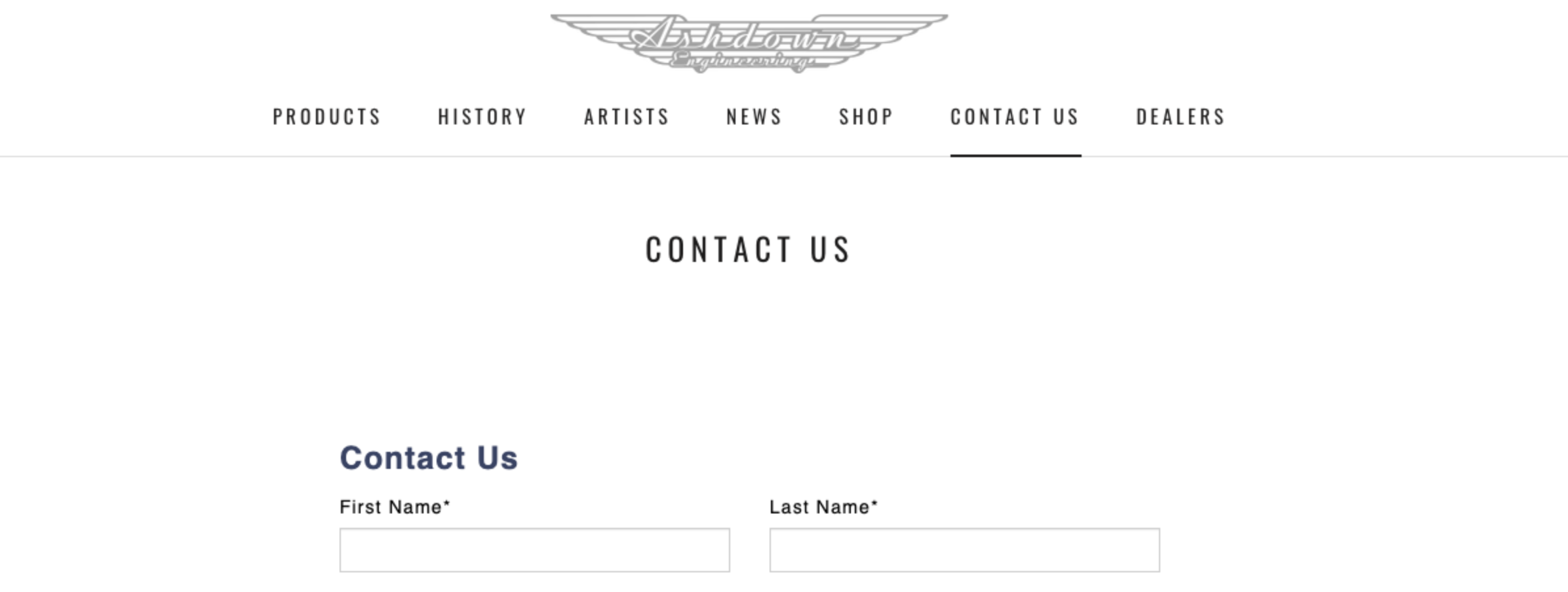 WE ARE SORRY