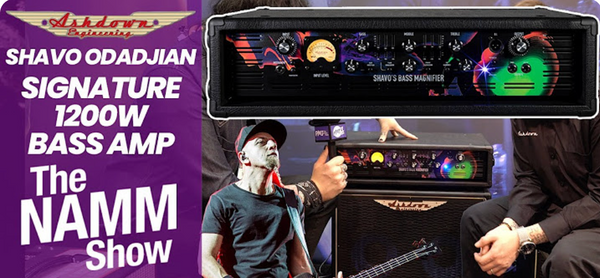 Ashdown x PMT: The Shavo Odadjian SO-1200 Turns Heads at NAMM 2025