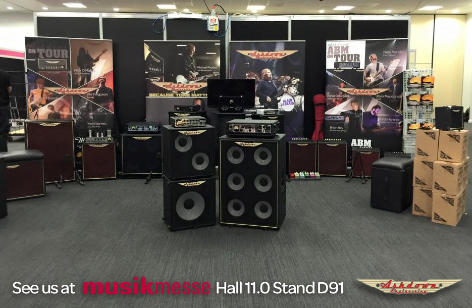 See Ashdown at Frankfurt Musikmesse 2016