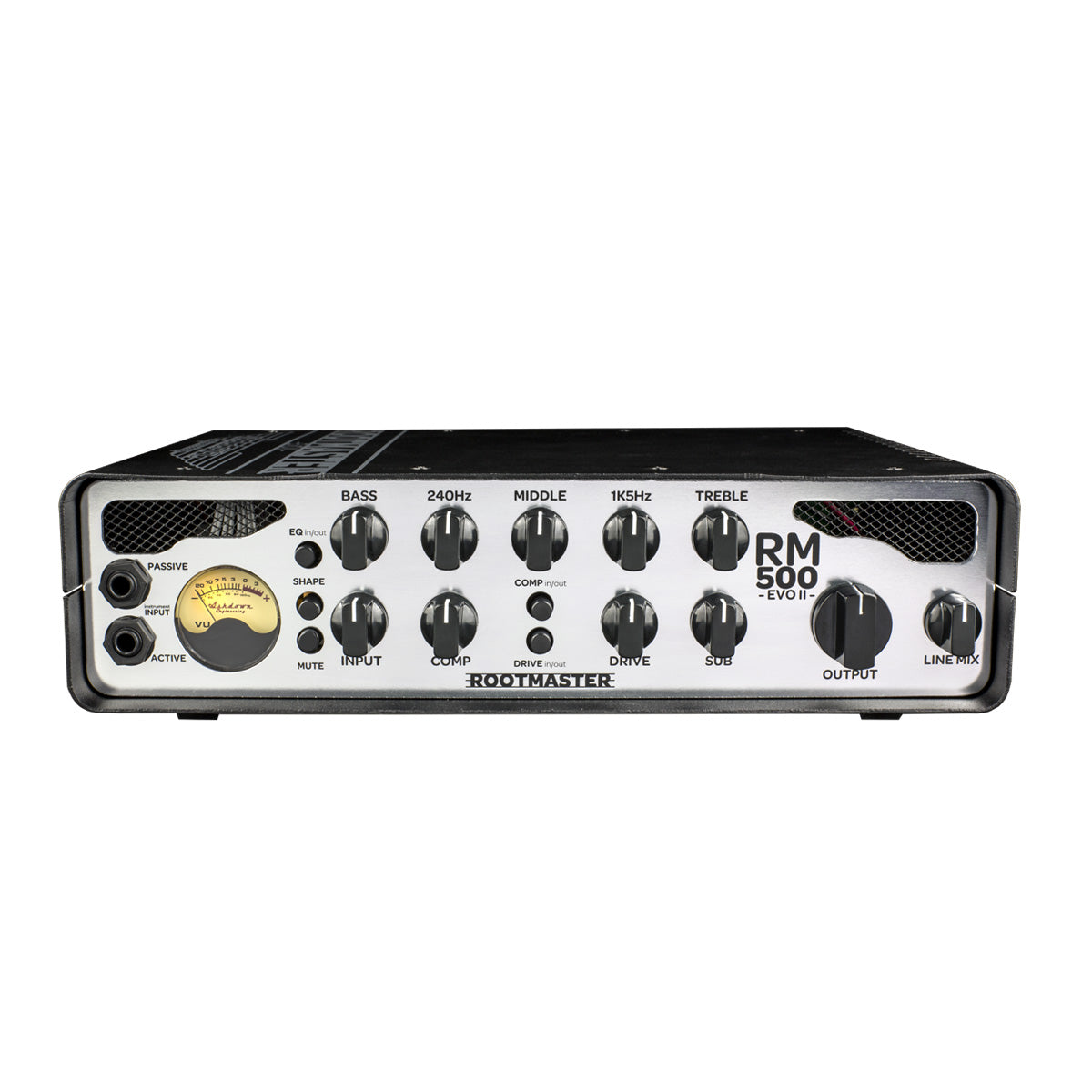 Ashdown RM 500 Evo ii head front