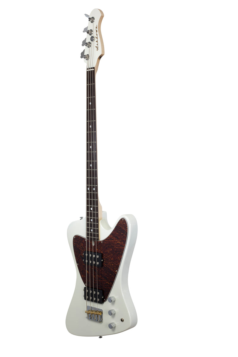 Ashdown low rider bass guitar rosewood right white
