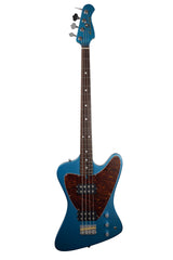 Ashdown low rider bass guitar rosewood front blue