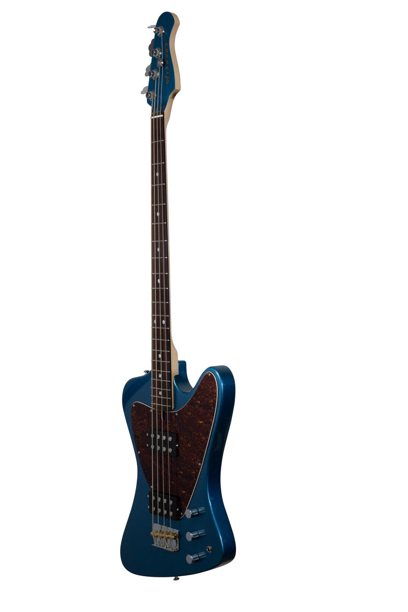 Ashdown low rider bass guitar rosewood right blue