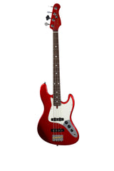Ashdown the grail bass guitar short scale rosewood front red