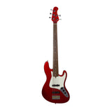 Ashdown the grail bass guitar rosewood front red