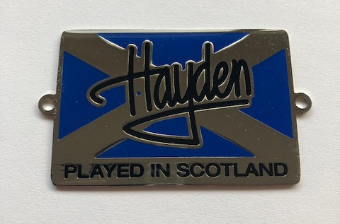 Hayden Played in Scotland Badge