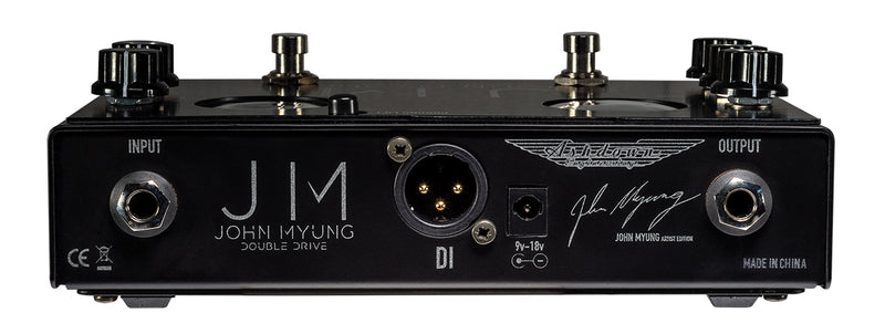 John Myung Double Drive Pedal, Outputs and Inputs