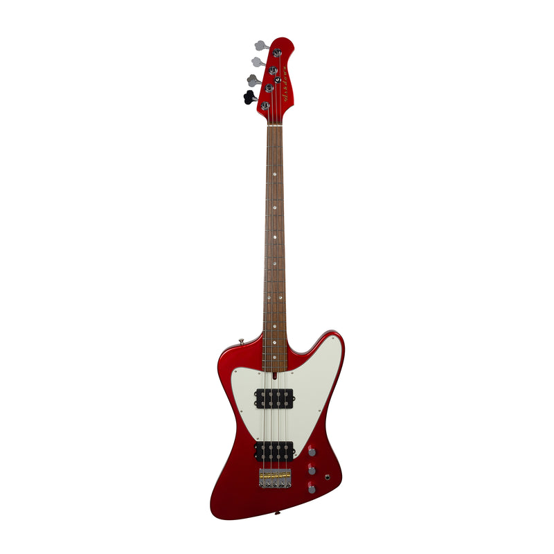Ashdown low rider bass guitar front red