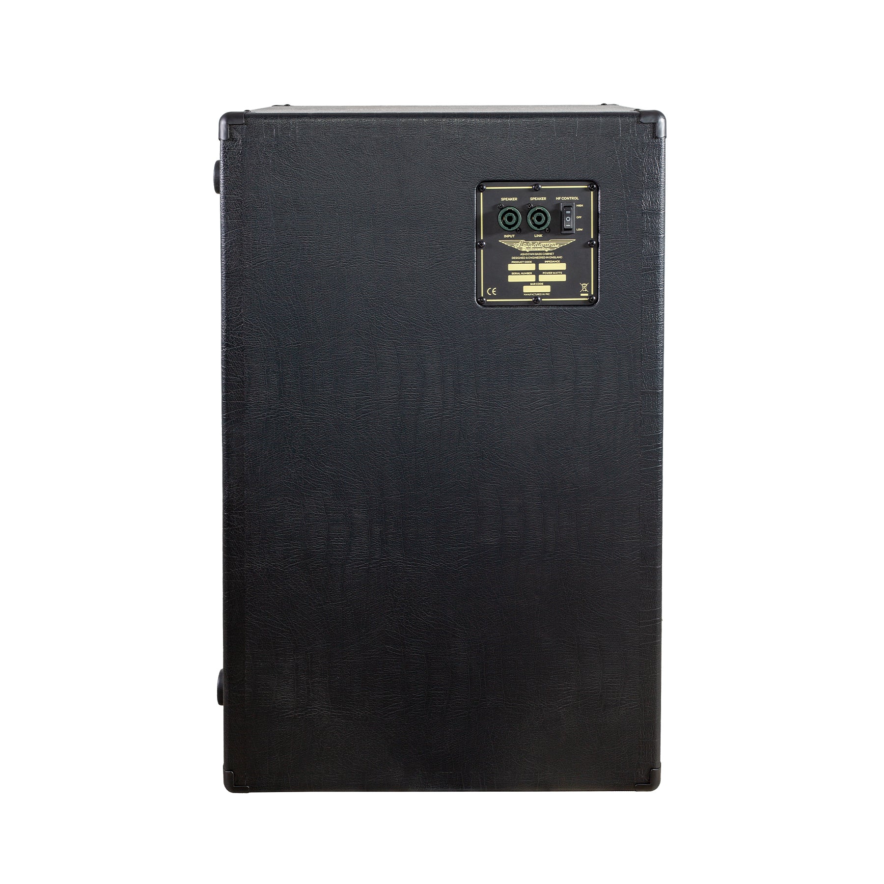 ashdown rm 212t evo ii super lightweight bass cabinet back black