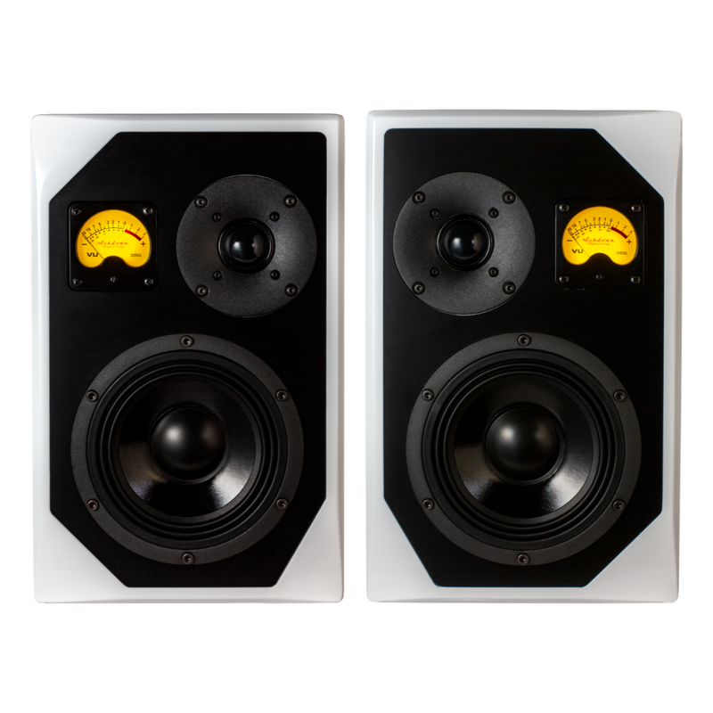 Ashdown nfp 1 pro studio monitor pair front white
