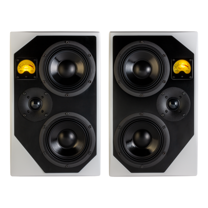 Ashdown nfp 2 pro studio monitor pair front white
