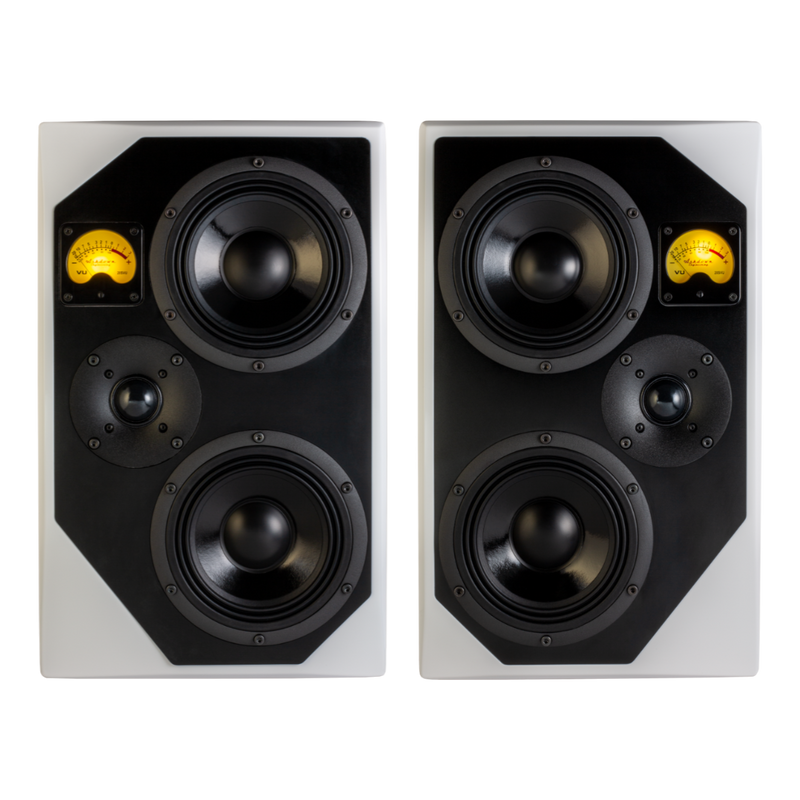 Ashdown nfp 2 pro studio monitor pair front white