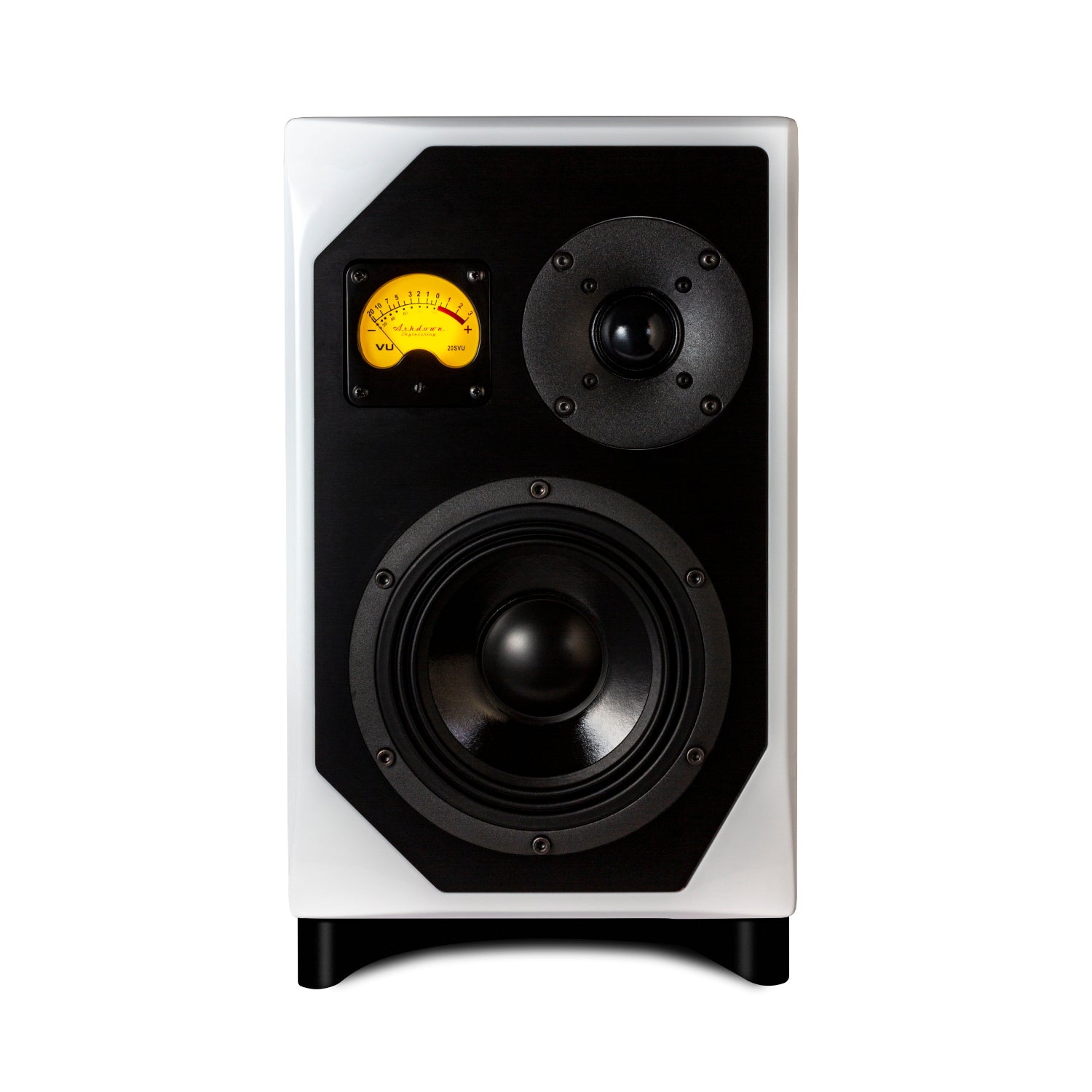 Ashdown nfr 1 reflex studio monitor left front white