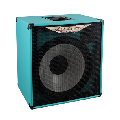 ashdown rm 115t evo ii super lightweight bass cabinet left blue