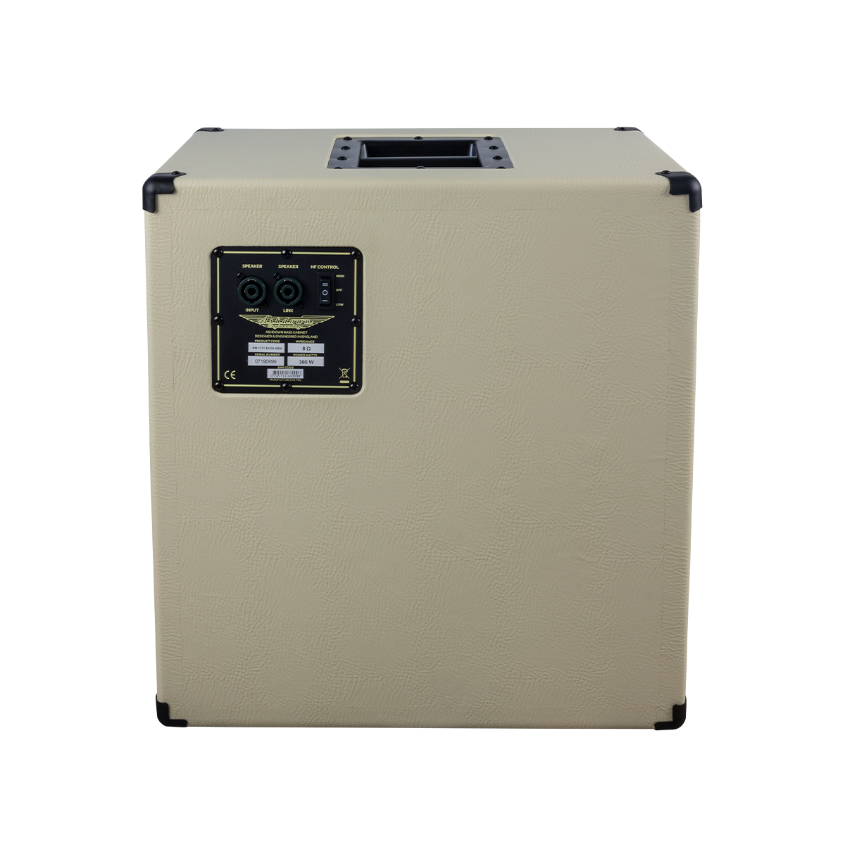 ashdown rm 115t evo ii super lightweight bass cabinet back beige