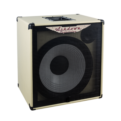 ashdown rm 115t evo ii super lightweight bass cabinet left beige