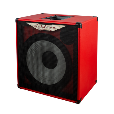 ashdown rm 115t evo ii super lightweight bass cabinet right red