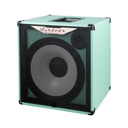 ashdown rm 115t evo ii super lightweight bass cabinet right turquoise