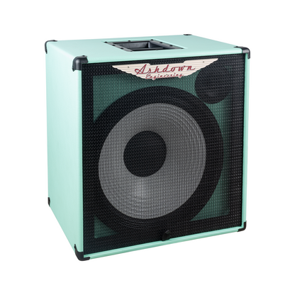ashdown rm 115t evo ii super lightweight bass cabinet left turquoise