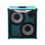 ashdown rm 210t evo ii super lightweight bass cabinet front blue with black grill 