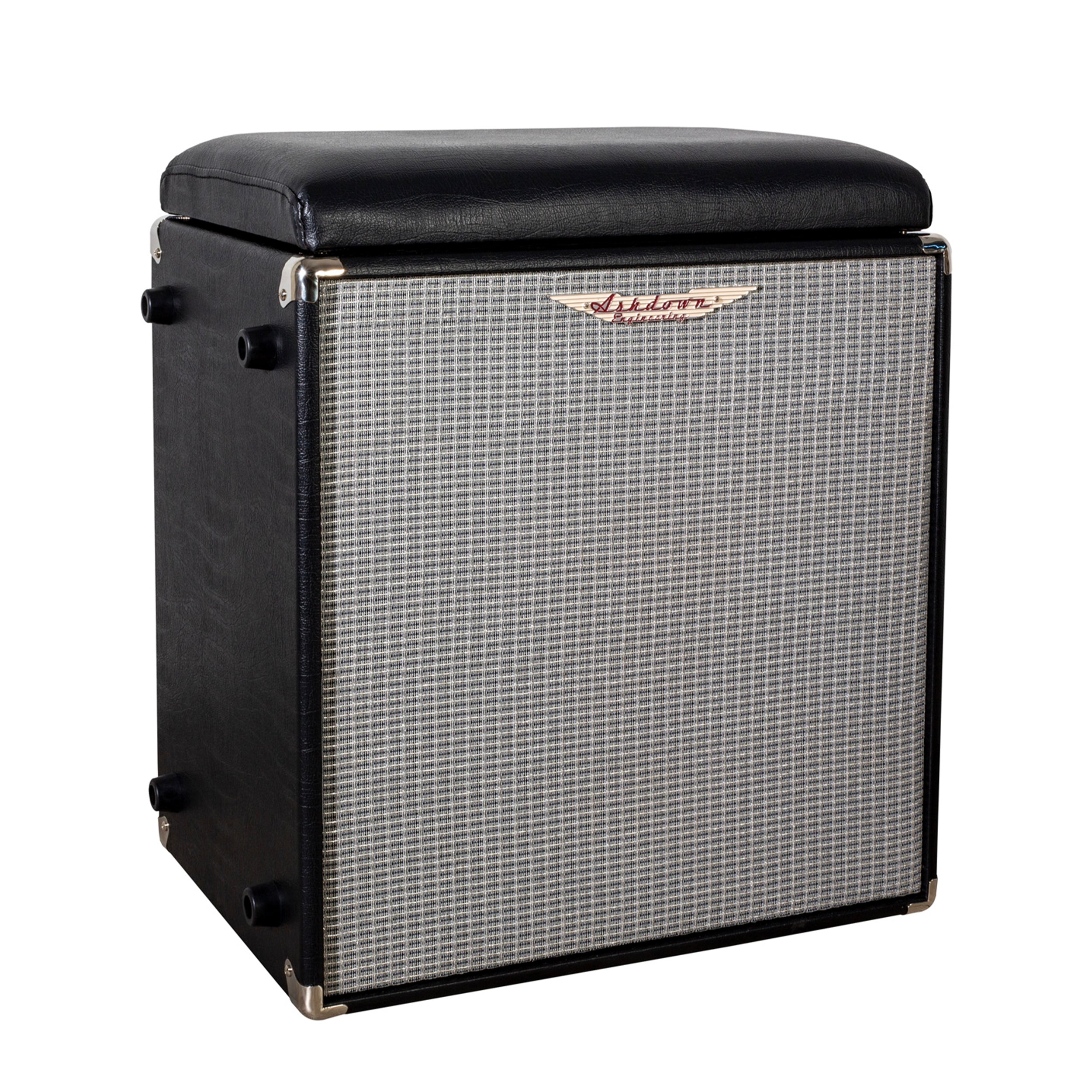 Ashdown studio speaker stool right with silver grill